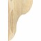 Ekena Millwork Carmel Rough Sawn Corbel, Douglas Fir, 6"W x 6"D x 10"H COR06X06X10CAR00RDF - alternate 2